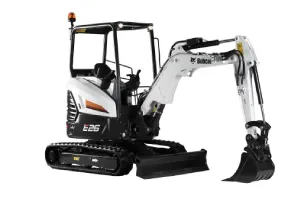 Mini Escavadeira Bobcat em Alvorada